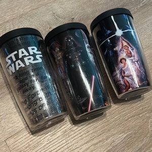 Star Wars Tervis lot of 3